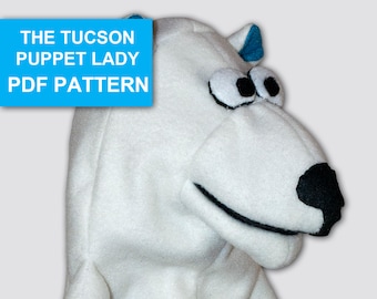 Bear Puppet Sewing Pattern