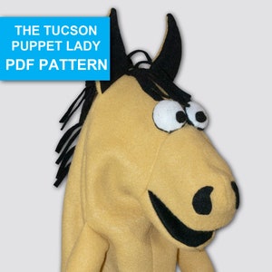 Horse Puppet Sewing Pattern