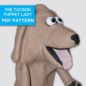 Dog Puppet Sewing Pattern