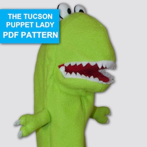 T-Rex Puppet Sewing Pattern