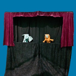 Planos e instrucciones de construcción de escenarios de marionetas portátiles PDF