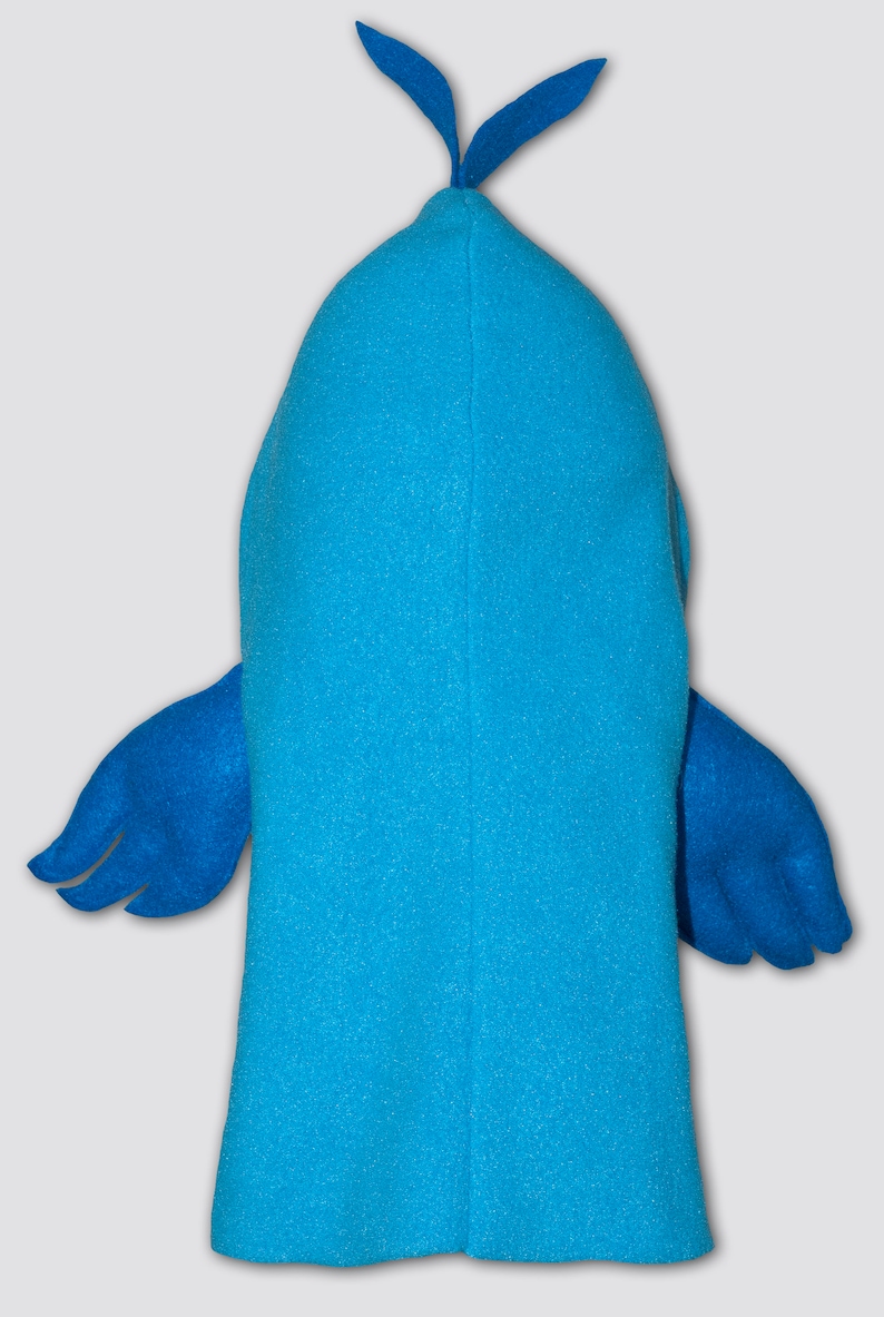 Bird Hand Puppet Pattern with Movable Mouth Etsy