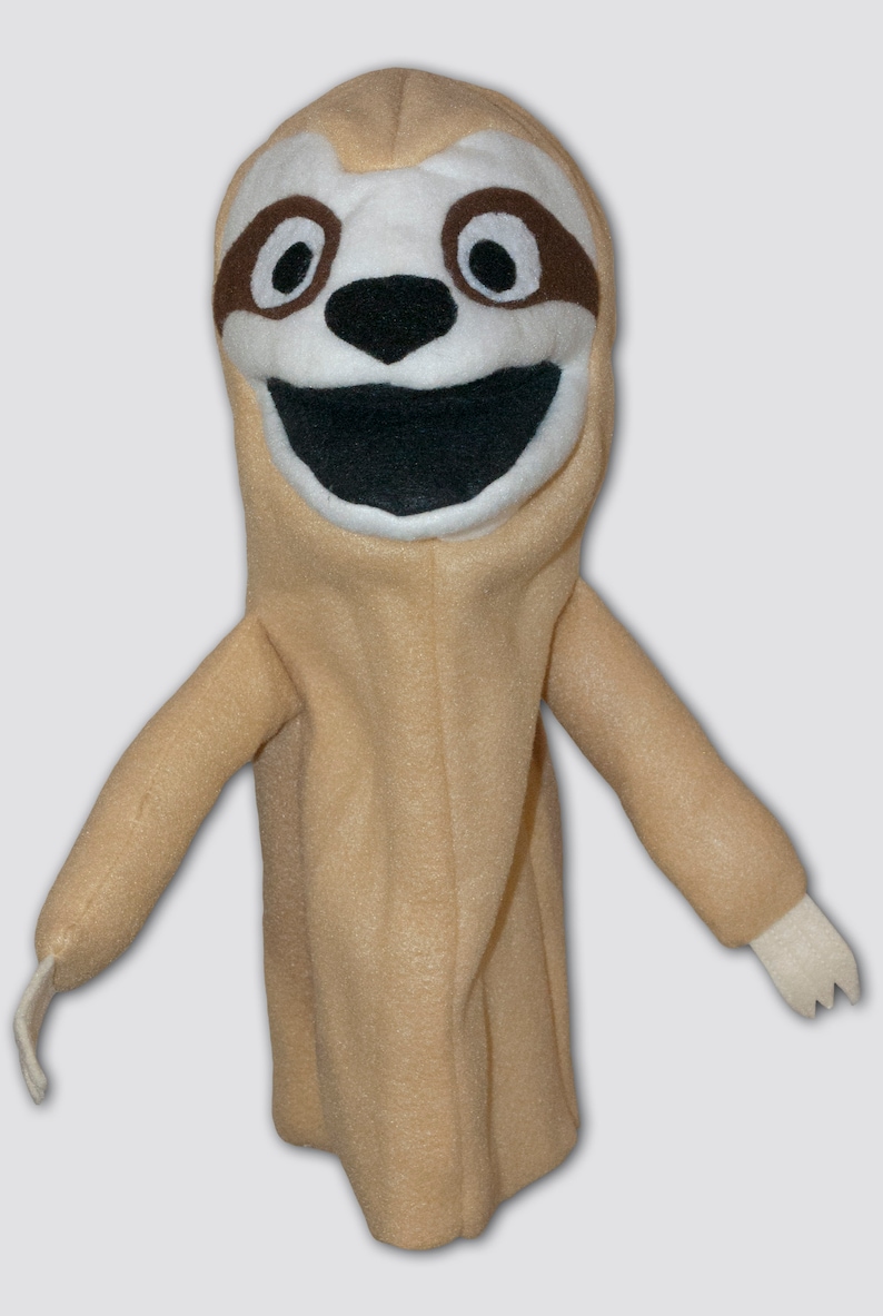 Sloth Puppet Sewing Pattern - Etsy