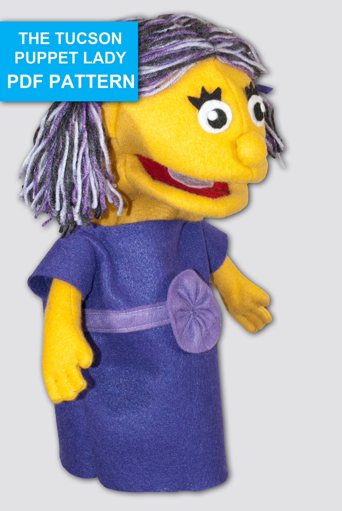 Girl Costume Pattern for Person Puppet Etsy