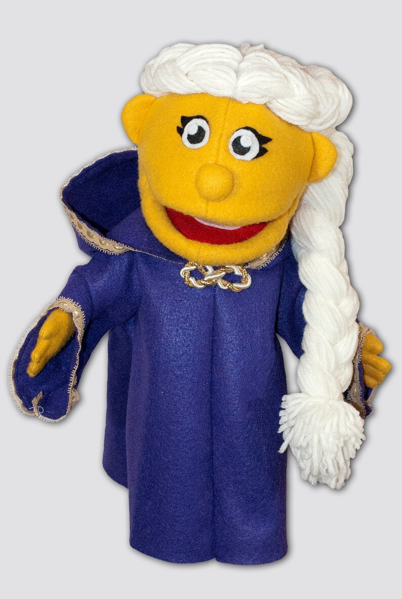 Princess Costume Pattern for Person Puppet image 3