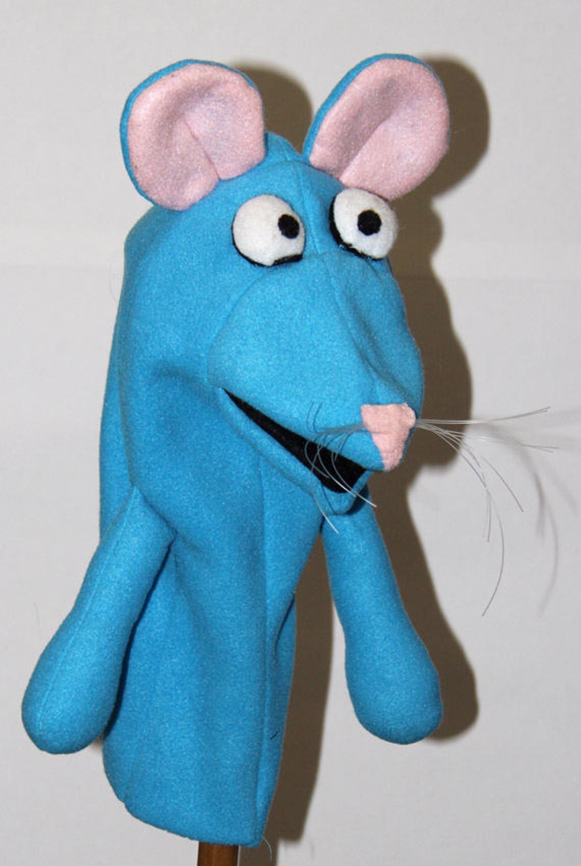 Mouse Hand Puppet Pattern with Movable Mouth Etsy
