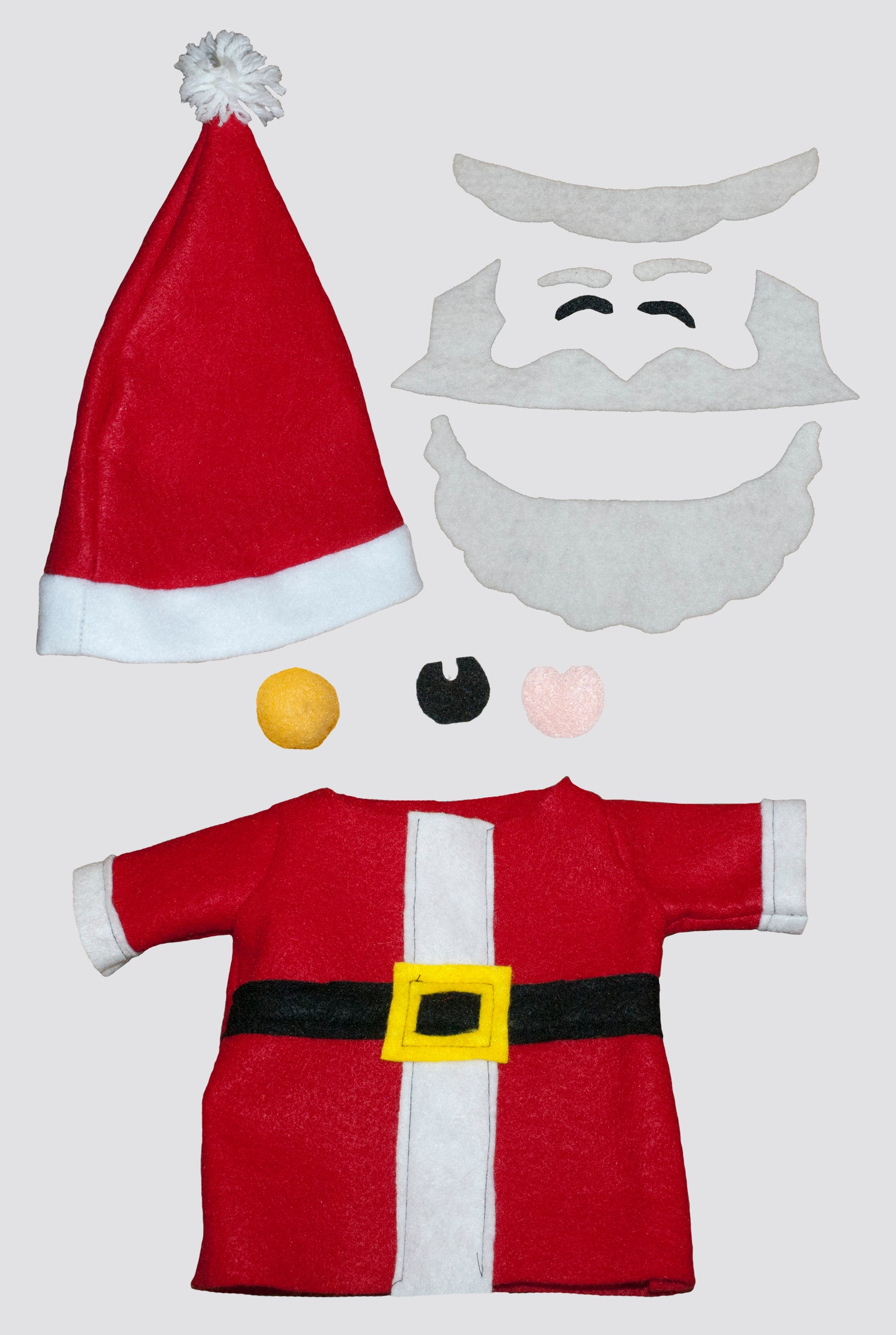 Santa Claus Costume Pattern for Person Puppet Etsy
