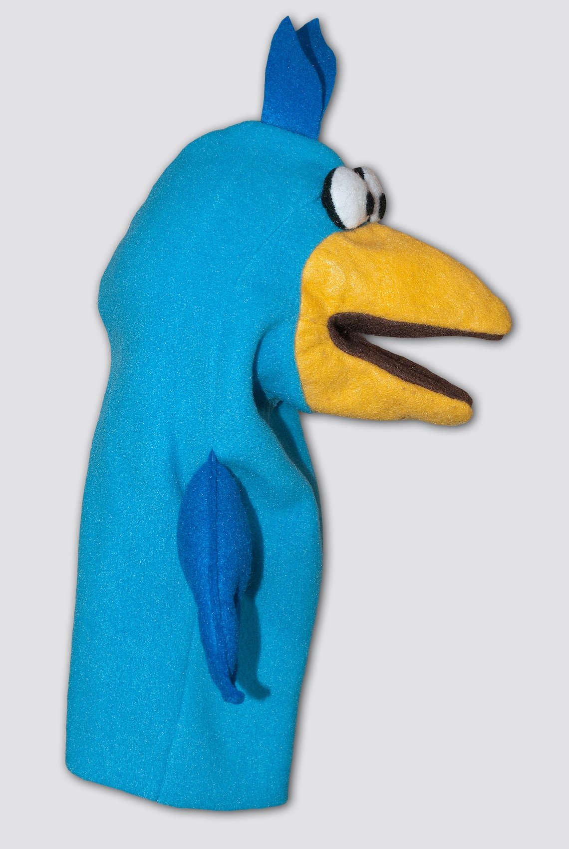 Bird Hand Puppet Pattern with Movable Mouth Etsy