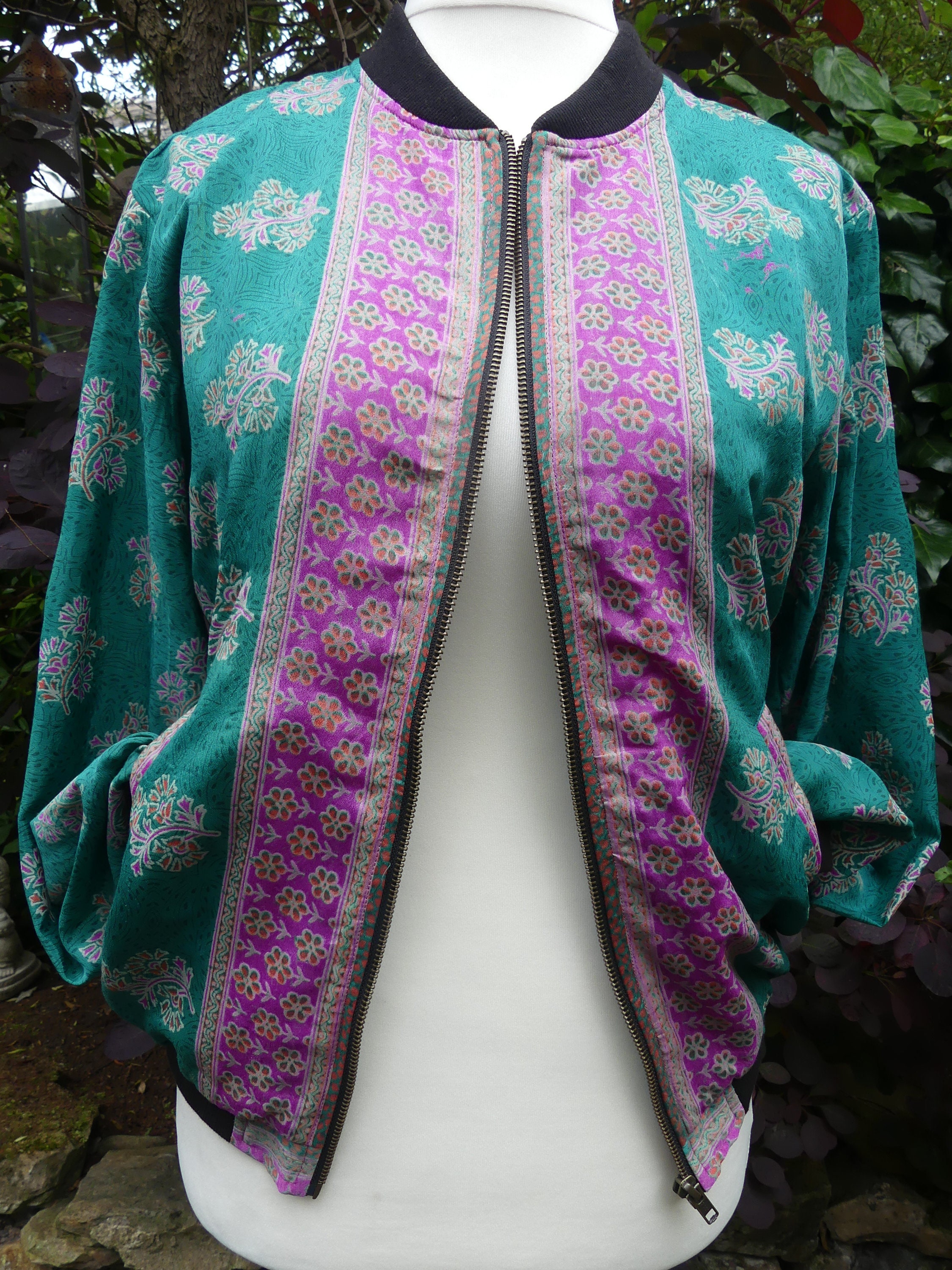 Image of Lightweight Bomber Jacket, Uk Size /.....chest "