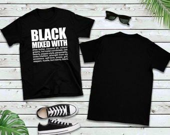 Black mixed with..... T-shirt