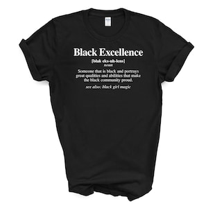 Schwarzes Excellence T-Shirt