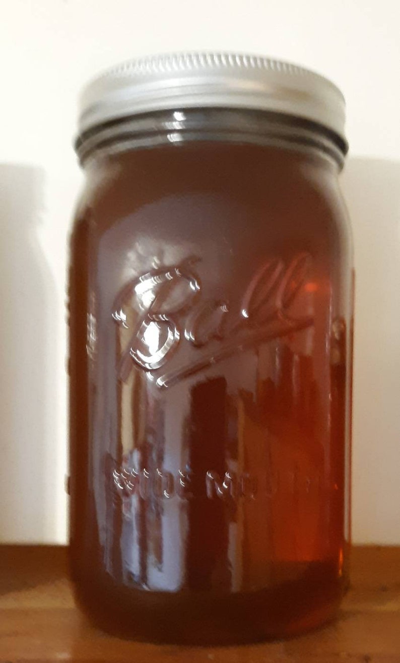 Pure Sourwood Honey from North Carolina Over 3 Pounds Quart Etsy