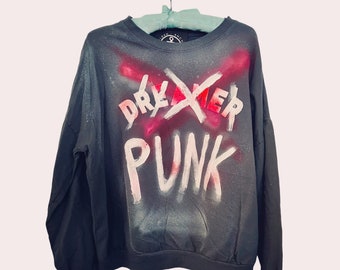 Dreamer / punk sweatshirt ++ oversiZed ++ fesTival ++ sweater ++ sweatshirt