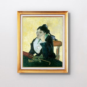 Vincent van Gogh - The Arlesienne - Fine Art Glicée - 1889 - SKU 0033
