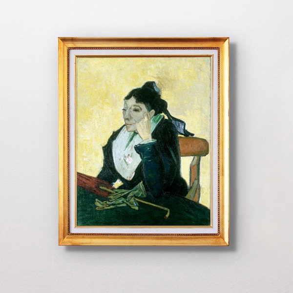 Vincent van Gogh - L’Arlésienne - Fine Art Glicée - 1889 - SKU 0033