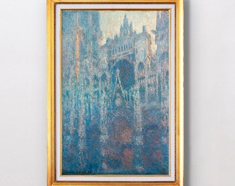 Claude Monet - The Portal of Rouen Cathedral in Morning Light - Fine Art Glicée - 1894 - SKU 0095