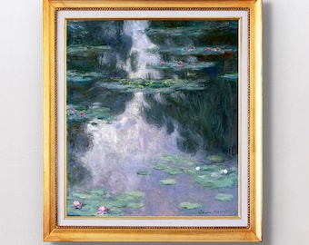 Claude Monet - Water Lilies (Nymphéas) - Fine Art Glicée - 1907 - SKU 0100