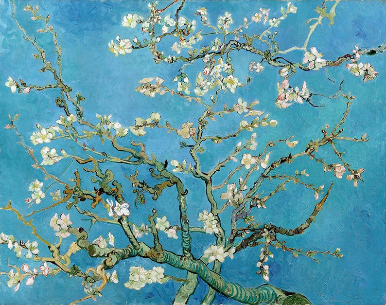 Vincent van Gogh Almond blossom Fine Art Glic\u00e9e SKU 0038 1890