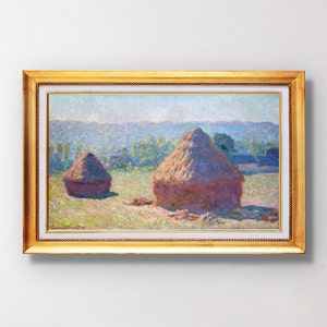 Claude Monet - Heuhaufen, Ende des Sommers - Fine Art Glicée - 1891 - SKU 0172