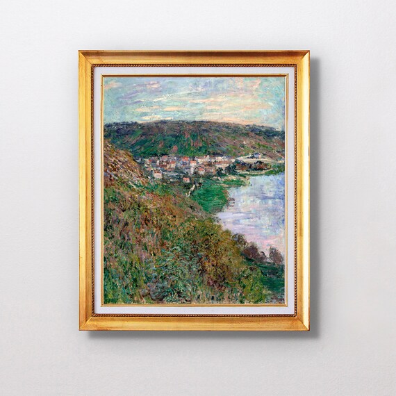 クロード・モネ - ヴェトゥイユの眺望 - ファインアートグリセ - 1880