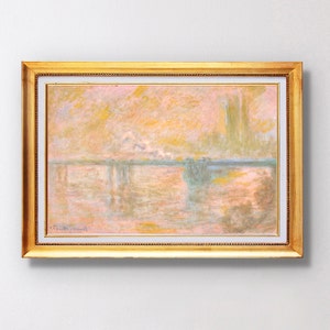 Claude Monet - Charing-Cross Bridge in London - Fine Art Glicée - 1902 - SKU 0114