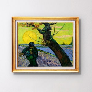Vincent van Gogh - The sower - Fine Art Glicée - 1888 - SKU 0020