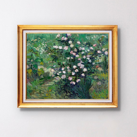 Vincent van Gogh - Roses- Fine Art Glicée - 1889 - SKU 0030