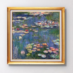 Claude Monet - Waterlilies - Fine Art Glicée - 1916 - SKU 0083