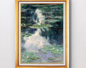 Claude Monet - Pond with Water Lilies - Fine Art Glicée - 1907 - SKU 0087