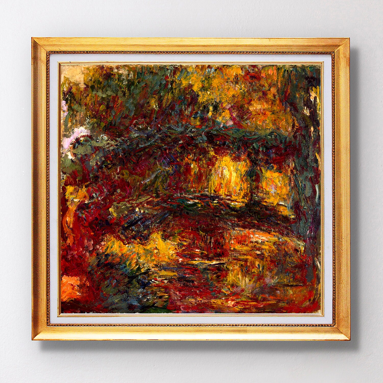 Claude Monet - the Japanese Footbridge, Giverny - Fine Art