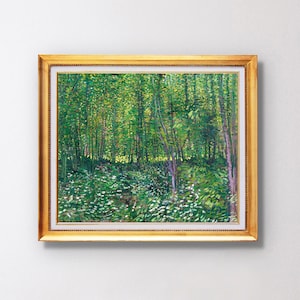 Vincent van Gogh - Trees and undergrowth - Fine Art Glicée - 1887 - SKU 0066