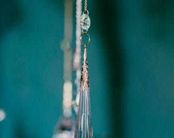 Hanging Crystal Suncatchers | Witchy Home Decor | Celestial Decor | Rainbow Prisms