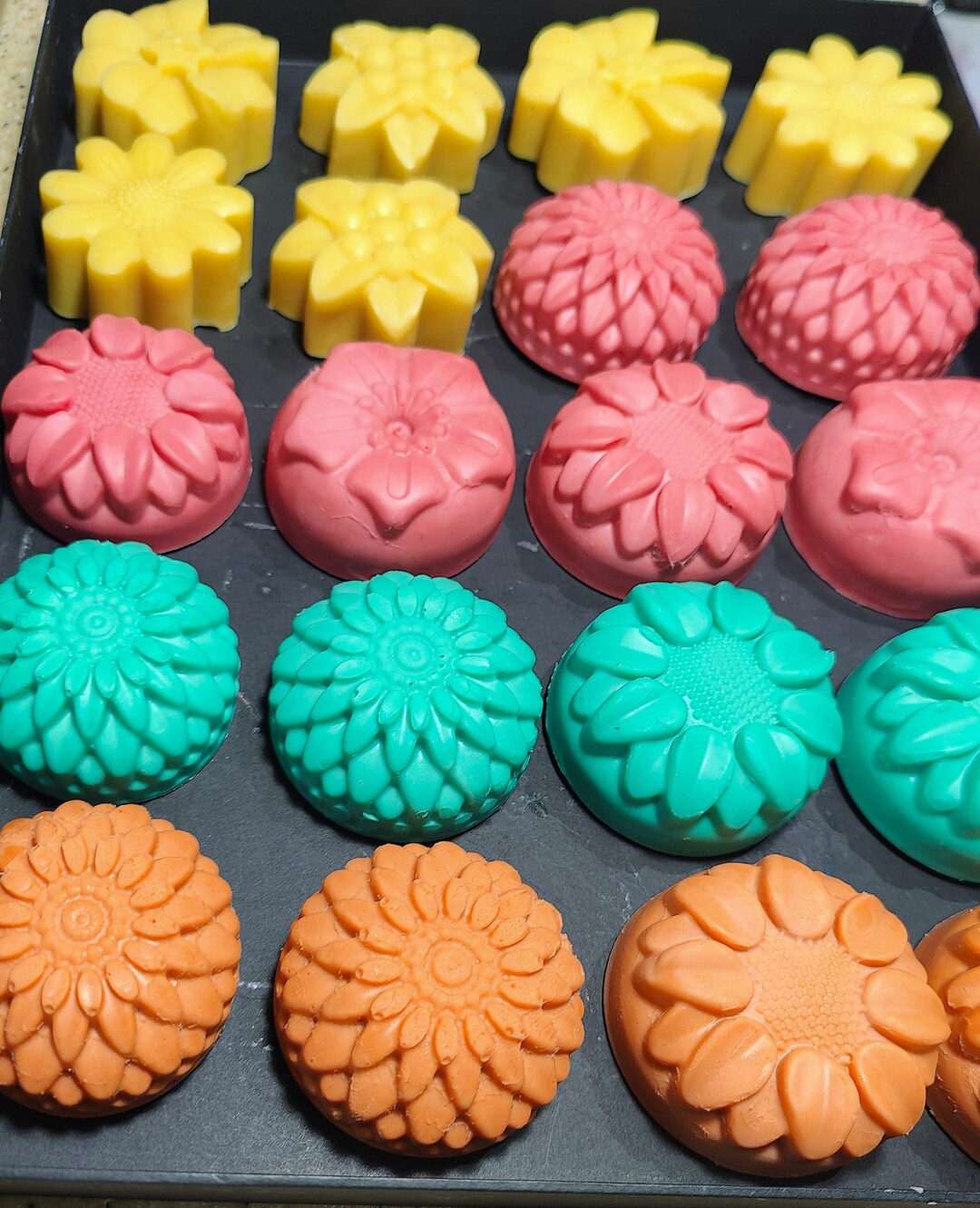 Flower Petal Soap Etsy