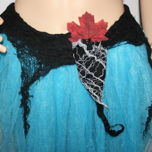 Felted Witch Spells Pouch Bag Belt. Beautiful Woodland Pixie Fairy Felt. OOAK Wearable Art. Ready to send. Halloween.