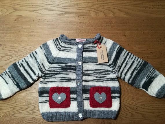 red cardigan 18 24 months