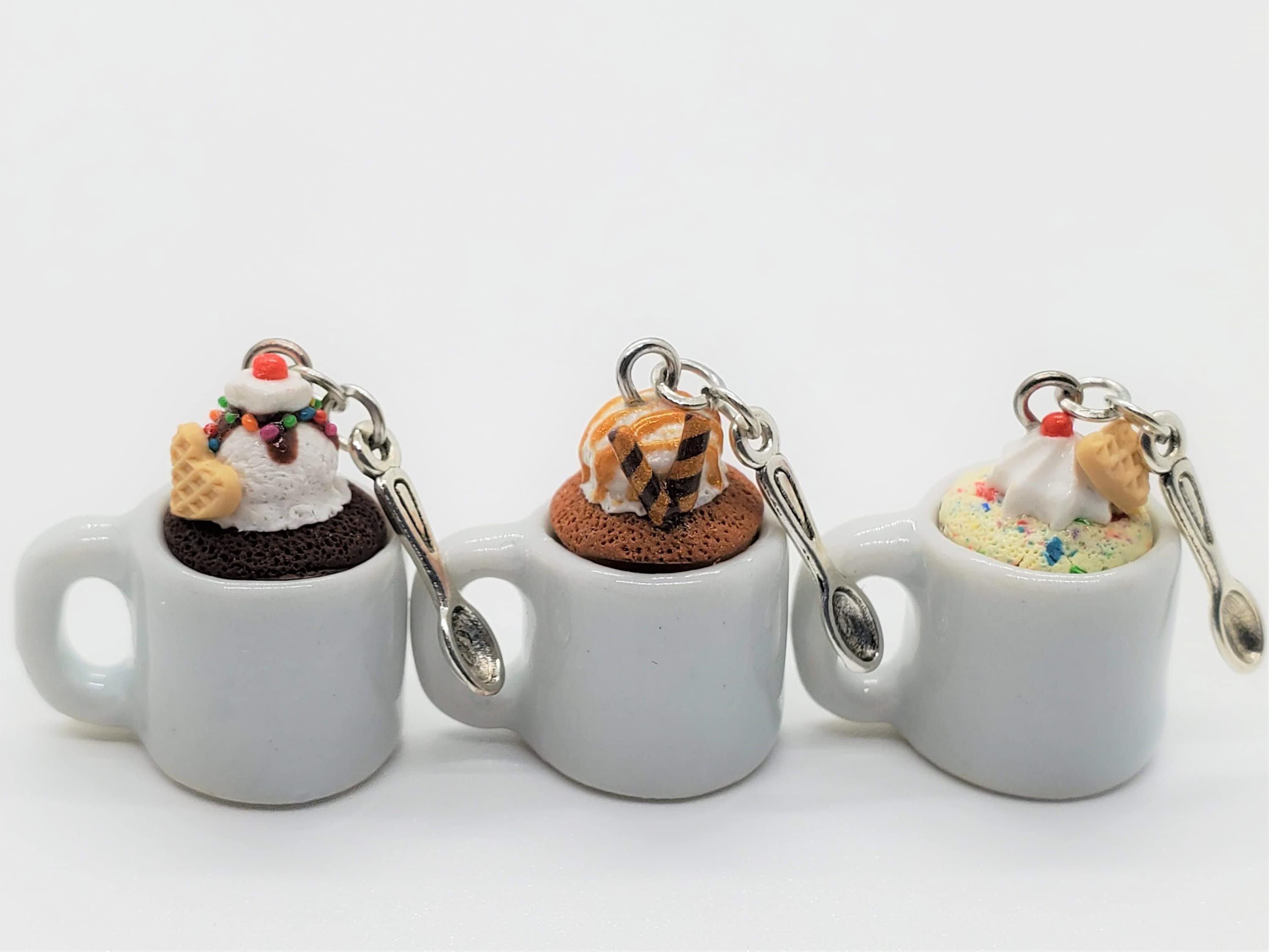 Mug Cake Pendant - Etsy