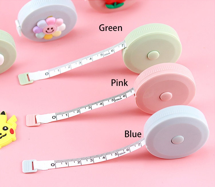 Operitacx 10pcs Tape Measure Keychain Fabric Measure Tape Mini Tape Measure  Keyring Tape Measure Toy Pocket Tape Measure Kids Measure Tape Portable