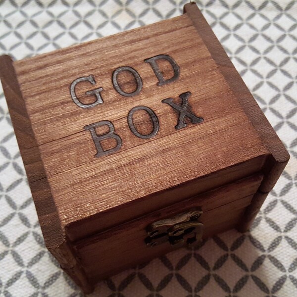 God Prayer Box