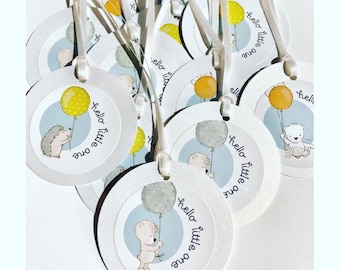 Hello Little One Favor Tags, Baby Shower Tags, Baby Shower Favor Tags, Favor Tags, Baby Shower, Theme Party Favor Tags