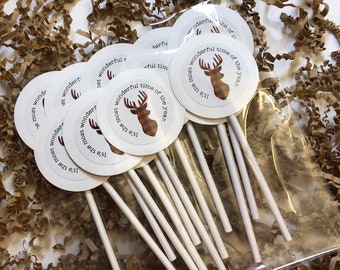C’est la période la plus merveilleuse de l’année Cupcake Toppers, Holiday Cupcake Toppers, Christmas Toppers, Noël Toppers, Cupcake Toppers