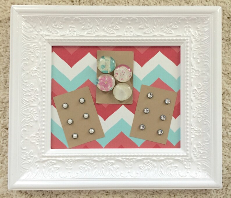 Memo Board 8x10 White Ornate Frame Board Etsy
