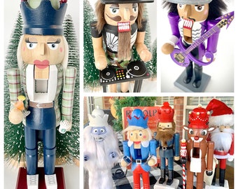 Custom Nutcracker - Nutcracker figurine - Personalized nutcracker - hand painted nutcracker - personalized gift - unique gift