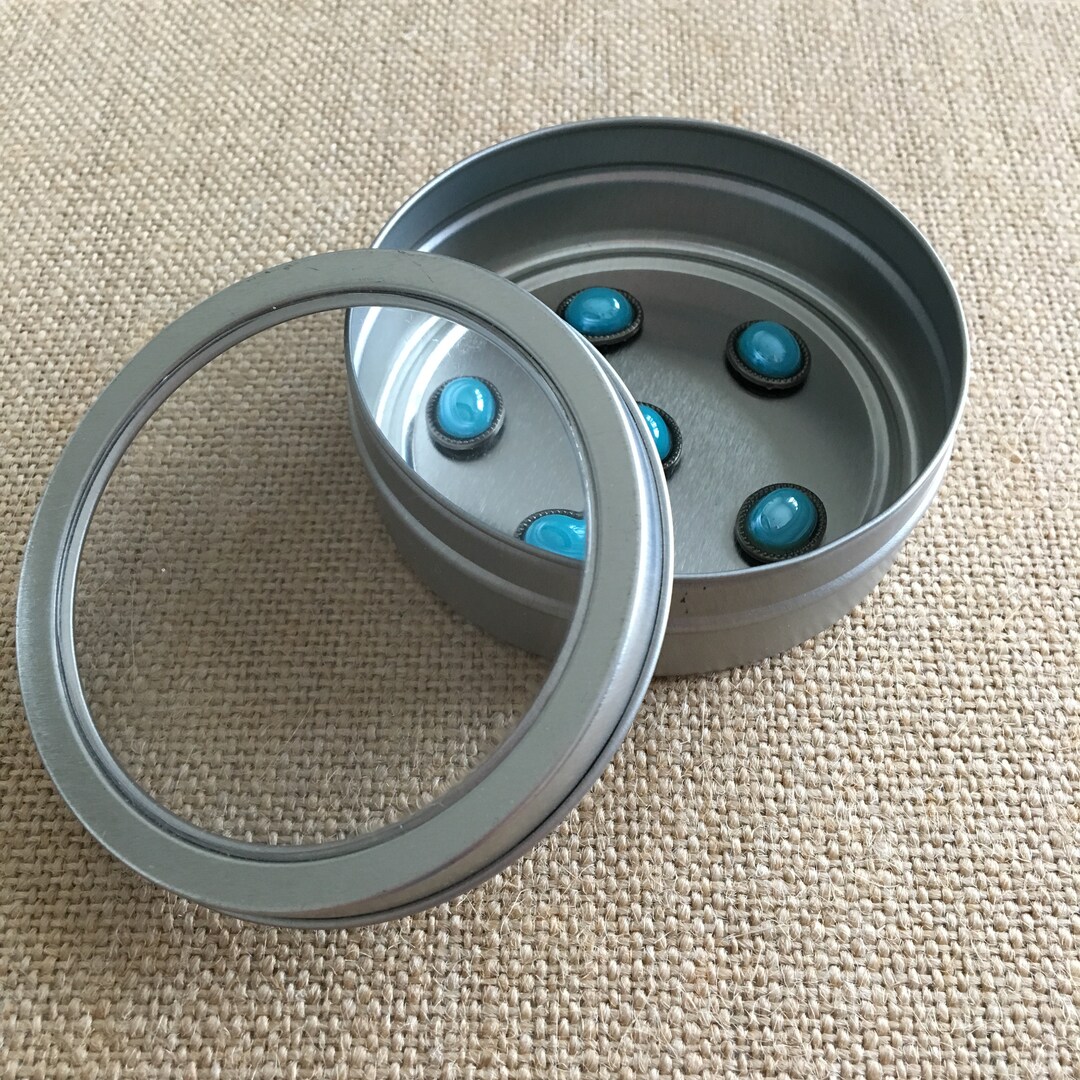 Teal Brass Office Decor Refrigerator Small