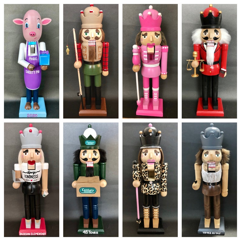 Custom Nutcracker Nutcracker figurine personalized gift hand painted