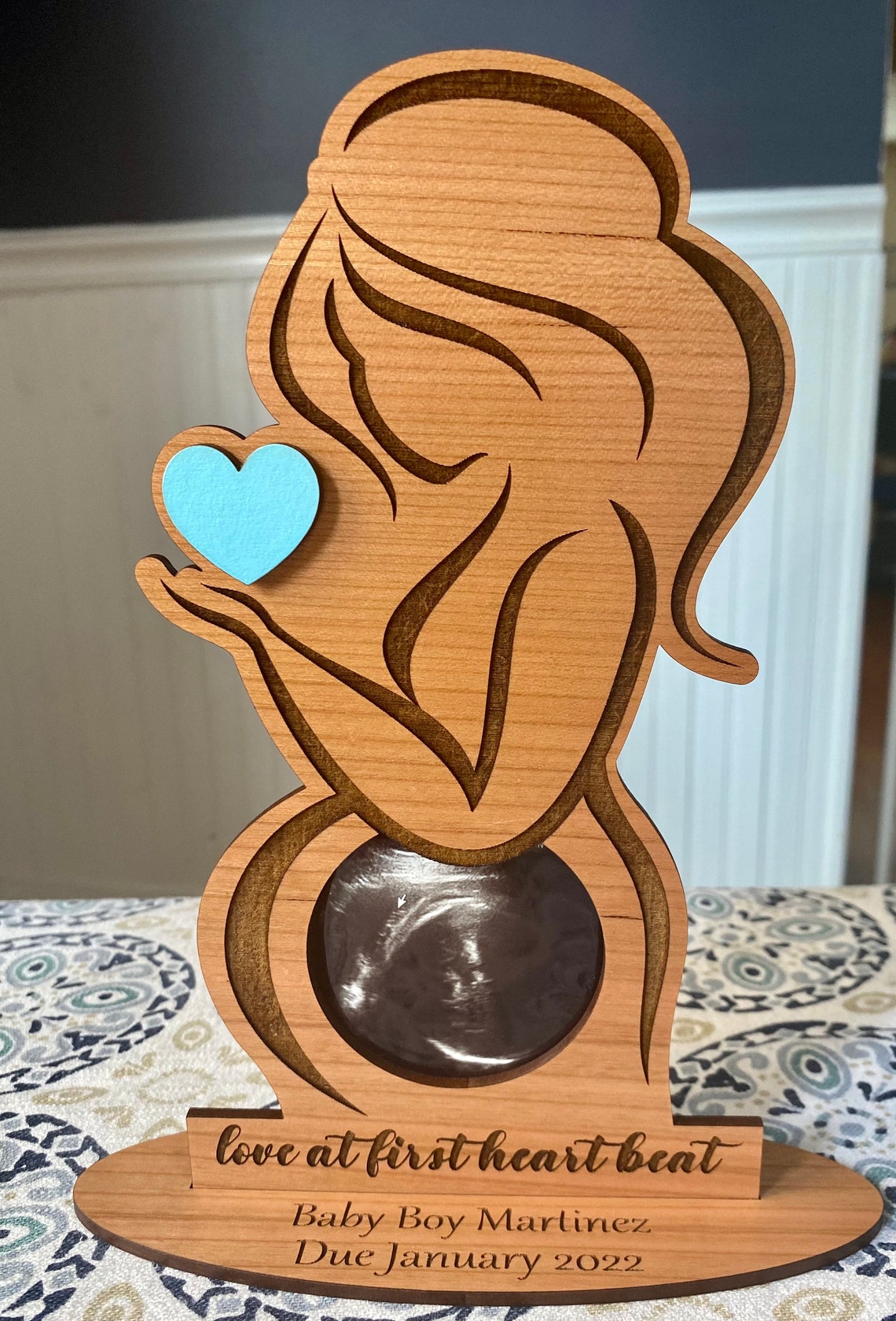 Sonogram Picture Frame Pregnancy Picture Framer Mother and Etsy