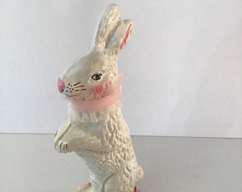 Rabbit Chalkware | Etsy