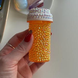 Bedazzled Pill Bottle