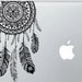 MacBook dreamcatcher sticker