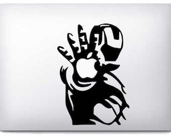 Stickers Super Hero Iron pour MacBook Pro Air