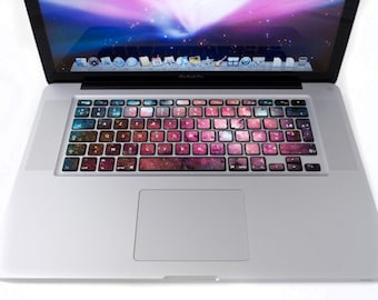 Stickers clavier pour MacBook Galaxy